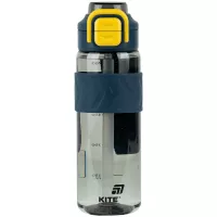 Поильник-непроливайка Kite 800 мл, сіро-жовта Фото