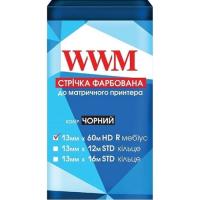 Стрічка до принтерів WWM 13мм х 60м HD п. Black Фото