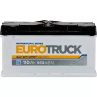 Акумулятор автомобільний EUROTRUCK 6СТ-110АЗ (1) (+/-) (L5) 950А 12V (E) Фото