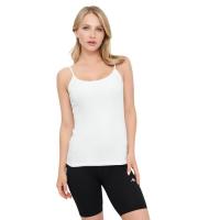 Майка Kappa Top Liscio Spalla Stretta K2306 Bianco білий S Фото
