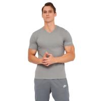 Футболка Kappa T-shirt Mezza Manica Scollo V K1311 GrigioUnito сі Фото