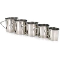 Чашка туристична Voltronic набір 0,2+0,25+0,4+0,55+0,9л Фото