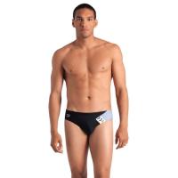 Плавки Arena Stripe Swim Briefs 007929-550 чорний, сірий 90 Фото