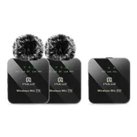 Мікрофон Puluz PULUZ 2 TX + 1 RX Wireless black Фото