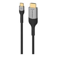 Кабель мультимедийный Promate USB-C to HDMI M 1.8m grey Фото