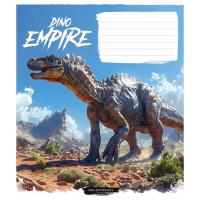 Тетрадь Школярик Dino empire 12 листов клетка Фото