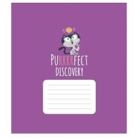 Тетрадь Школярик Purrrfect cats 18 листов линия Фото