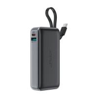 Батарея універсальна Acefast 10000mAh 30W PD, USB-C witch cable, USB-A, Li-Pol, Фото