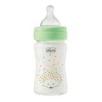 Пляшечка для годування Chicco Perfect Easy силіконова, від 0+ міс. повільний пот Фото