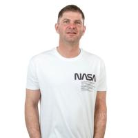 Футболка Sol's Imperial 190 Nasa Worm білий S Фото