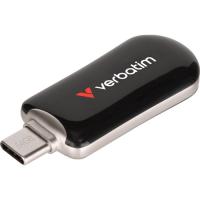 USB флеш накопитель Verbatim 128GB Plectra Black USB-C Фото