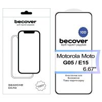 Скло захисне BeCover Motorola Moto G05 / E15 10D Black Фото
