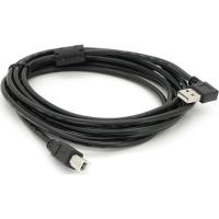 Кабель для принтера Ritar USB 2.0 AM/BM 3.0m 90° corner black Фото