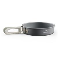 Набор туристической посуды Naturehike CNK2450CF010, 2 каструлі 1л, 1.7л, сковорідка Фото