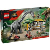 Конструктор LEGO Jurassic World Миссия по отслеживанию раптора и ти Фото