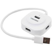 Концентратор VEGGIEG USB 3.0 to 4xUSB 0.3m white Фото