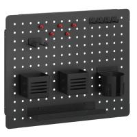 Органайзер для стола OfficePro Настенная доска-органайзер Black Фото