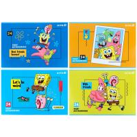 Альбом для малювання Kite SpongeBob SquarePants, 24 аркуша Фото
