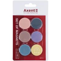 Магнит Axent 32 мм, 6 шт, Morandi Фото