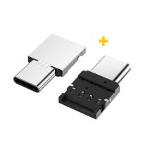 Переходник XoKo OTG USB 2.0 AF to USB-C silver Фото