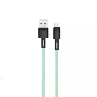 Дата кабель XO USB 2.0 AM to Lightning 1.0m 5A green Фото