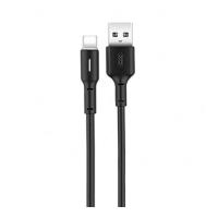Дата кабель XO USB 2.0 AM to Micro 5P 1.0m 3A black Фото