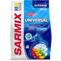 Стиральный порошок Sarmix Active Universal для всех типов стирки 750 г Фото