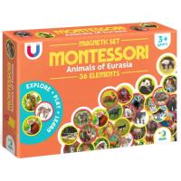 Обучающий набор DoDo Магнитный набор Монтессори Животные на континентах Фото