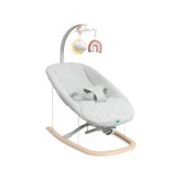 Кресло-качалка Chicco шезлонг Zen Wave, светло-серый Фото