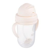 Поильник-непроливайка Canpol babies з трубочкою і обтяжувачем, 270 мл, кремова Фото