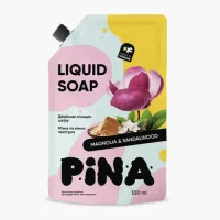Рідке мило Pina Magnolia and sandalwood Дой-пак 550 мл Фото