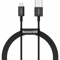 Дата кабель Baseus USB 2.0 AM to Lightning 2.0m 2.4A black Фото