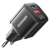 Зарядное устройство Essager 1xUSB + 1xUSB-C PD20W GaN Фото