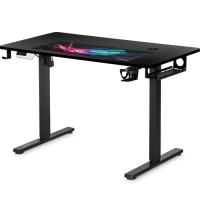 Компьютерный стол Mealux PowerDesk Energy Black з електрорегулюванням висот Фото