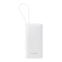 Батарея универсальная Baseus Bipow 2 20000mAh 20W with USB-C cable white Фото