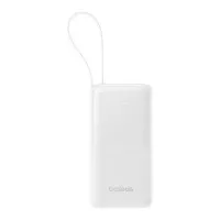 Батарея універсальна Baseus Bipow 2 20000mAh 20W with USB-C cable white Фото