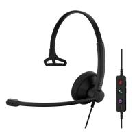 Навушники Epos Impact 100 MS Mono USB-C+A Black Фото