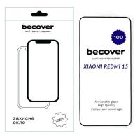 Стекло защитное BeCover 10D Xiaomi Redmi 15 Black Фото
