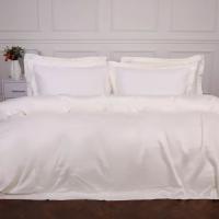 Постельное белье MirSon Tencel №01 White 2 x 160 x 220 Семейный Евро Фото
