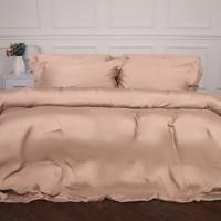 Постельное белье MirSon Tencel №03 Creamy 143х210 полуторный Фото