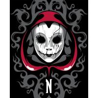 Картина по номерам Santi Wednesday Ominous Mask 40х50 см LED підсвітка Фото
