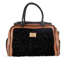 Переноска для животных MISOKO&CO 45x20x30 см черно-коричневая Фото