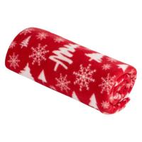 Плед Ardesto Christmas Fleece 130x160см, 100% полиэстер, заснеж Фото