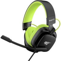 Наушники Havit H2048U USB 7.1 Black/Green Фото