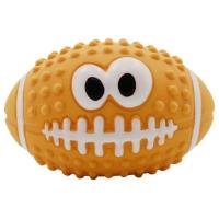 Іграшка для собак MISOKO&CO М'яч для регбі помаранчевий 7.5 см Фото