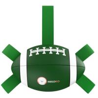 Игрушка для собак MISOKO&CO Надувной мяч в форме мяча для регби зеленый 41 см Фото