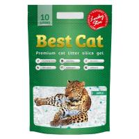 Наполнитель для туалета Best Cat Green Apple Силикагелевый 10 л Фото