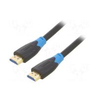 Кабель мультимедийный Vention HDMI M to HDMI M 1.0m 4K60Hz black Фото