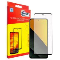 Стекло защитное Dengos Full Glue Poco M7 Pro 5G Black Фото