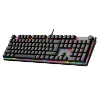 Клавіатура Meetion MK009 Pro Red Switch USB Type-C Black Фото